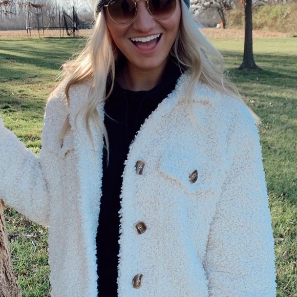 Teddy bear jacket size small - Picture 2 of 3